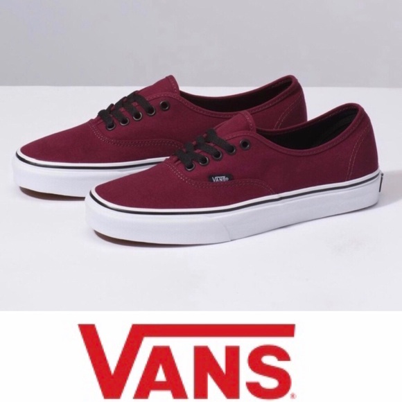 Vans Other - FINAL SALE NWOT Men’s Maroon Shoes